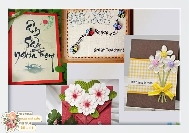 Các loại thiệp mừng ngày 20/11