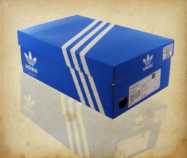 Thiết kế hộp đựng giày thương hiệu Adidas