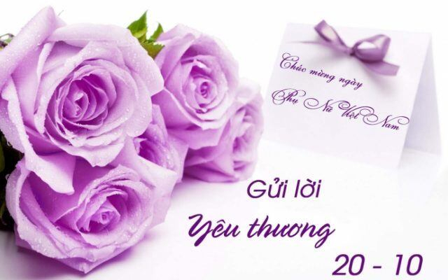 Chúc mừng ngày 20-10