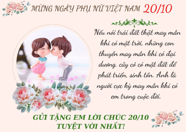 Gửi tặng em lời chúc tuyệt vời nhất