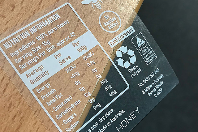Mẫu in decal trong thông tin sản phẩm