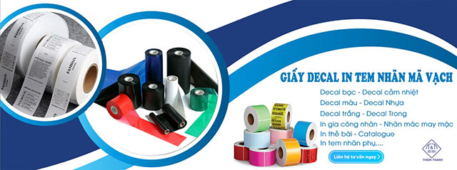 Thiên Thành là đơn vị cung cấp giấy decal uy tín, chất lượng