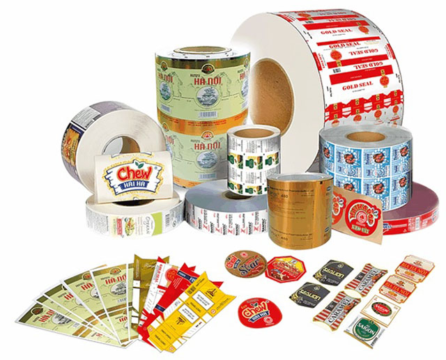 Decal được ứng dụng để làm tem nhãn sản phẩm