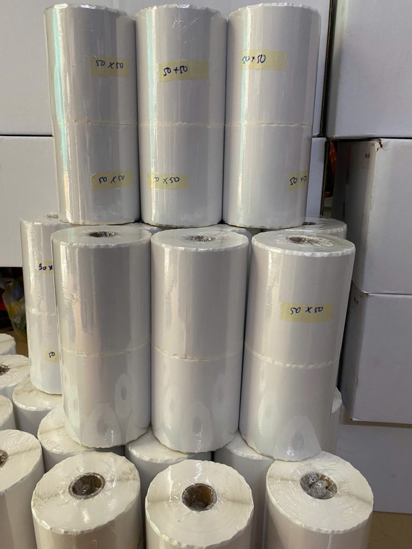 Tem in barcode 50mm x 50mm