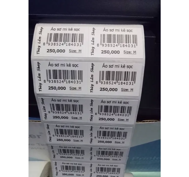 Phân loại tem barcode theo ứng dụng