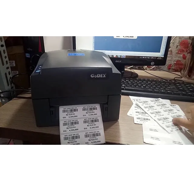 Máy in mã vạch 3 tem được ứng dụng rộng rãi trong nhiều lĩnh vực