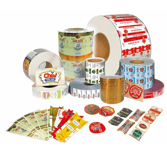 Giấy in tem nhãn A4 được dùng để in ấn sticker, nhãn dán, tem dán sản phẩm