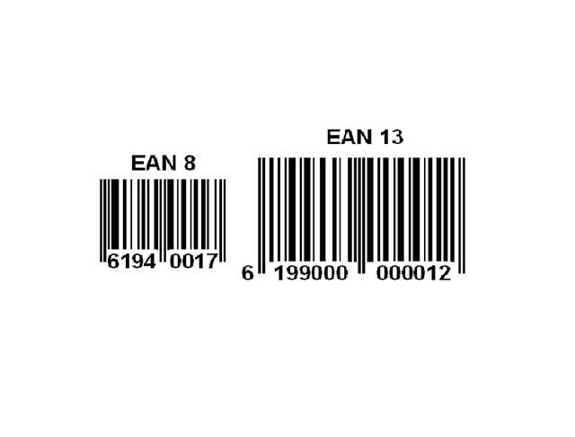 Mã vạch EAN-13 và EAN-8