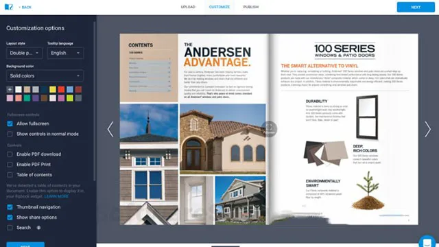Thiết kế brochure online đơn giản, tiết kiệm chi phí