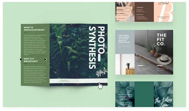 AI đề xuất nhiều ý tưởng sáng tạo khi thiết kế brochure