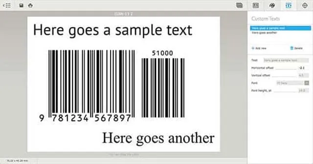 Phần mềm in mã vạch Barcode Generator