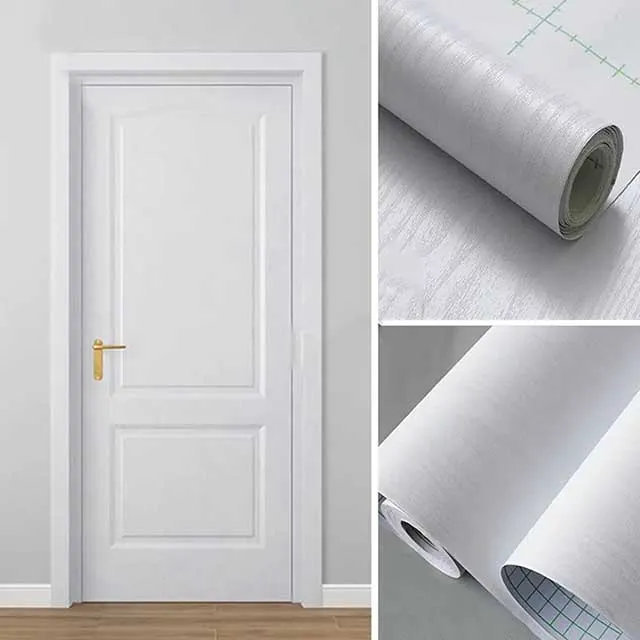 Decal dán gỗ màu trắng là một loại vật liệu trang trí nội thất được ưa chuộng hiện nay