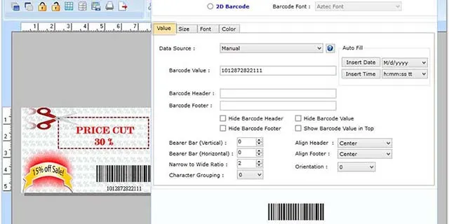 Phần mềm Professional Barcode Sofware