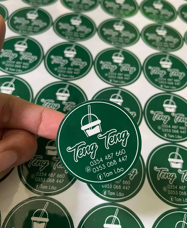 Thiên Thành là đơn vị chuyên in tem dán ly trà sữa uy tín, giá rẻ
