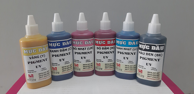 Mực in decal gốc dầu