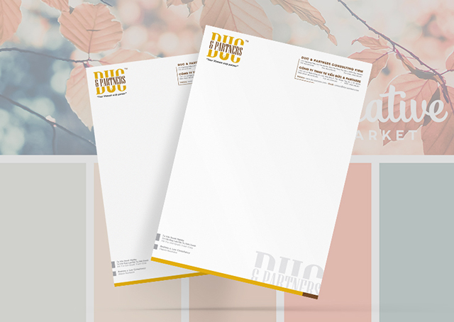 Letterhead cho tổ chức giáo dục