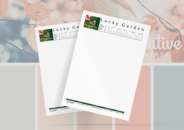 Mẫu tiêu đề thư đẹp, nổi bật