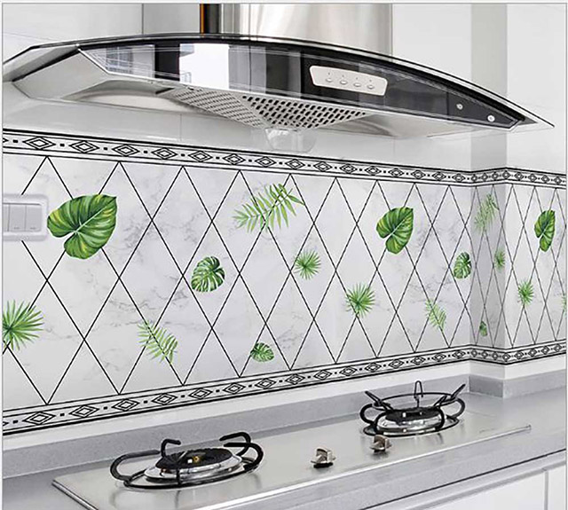 Decal dán tường phòng bếp sang trọng