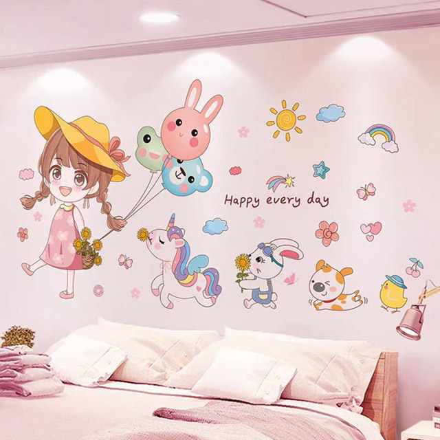 Decal dán tường phòng ngủ cho bé