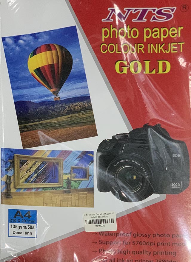 giấy decal in ảnh