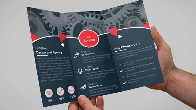 Viết nội dung cho brochure phải sử dụng câu từ ngắn gọn, súc tích và có khoảng trắng