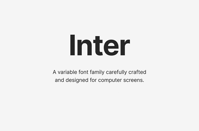 Font Inter
