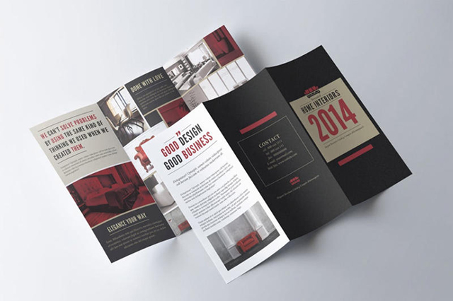 Brochure phong cách hiện đại