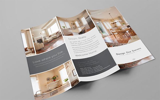 Mẫu brochure về nội thất gỗ