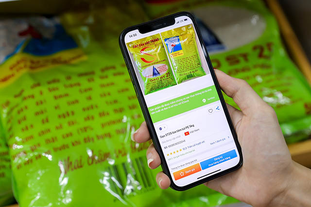 Quét mã vạch bằng phần mềm iCheck