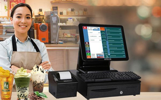 Máy tính tiền quầy thu ngân
