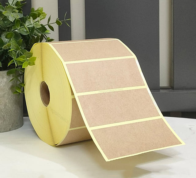 Giấy in decal nâu da bò